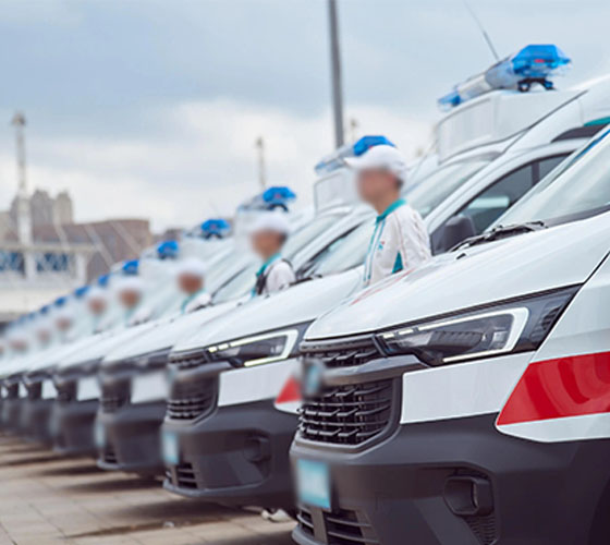 思南县服务车队展示